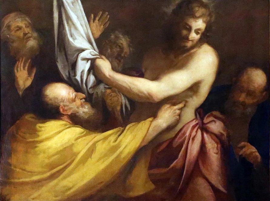 Incredulità di Tommaso - Palazzo d'Arco (Mantova)
